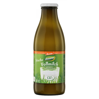 Milch 3,8% voll 1l Fl DEM DEN