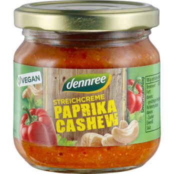 Streich Paprika Cashew 180g DEN