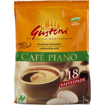 Kaffee Pads Piano 125g GSU