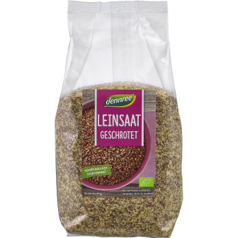 Leinsaat geschrotet 400g DEN