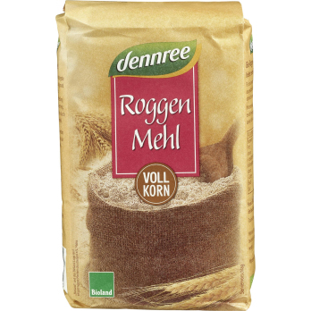 Roggenmehl Vollkorn 1kg DEN