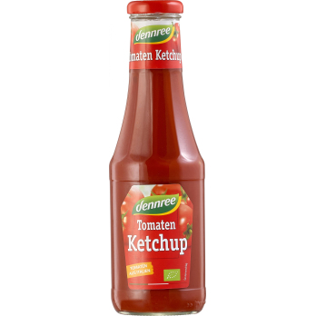 Ketchup Tomate Glasflasche 500ml DEN