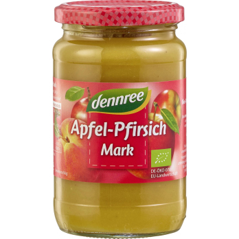 Apfel Pfirsichmark 360g DEN