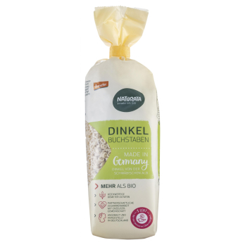 Dinkel Buchstaben 250g NAT