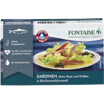 Sardinen Filet in SB Öl 120g FON