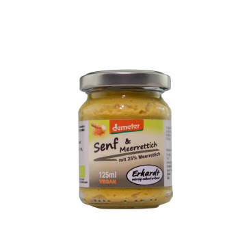 senf & meerrettich 125ml ERH
