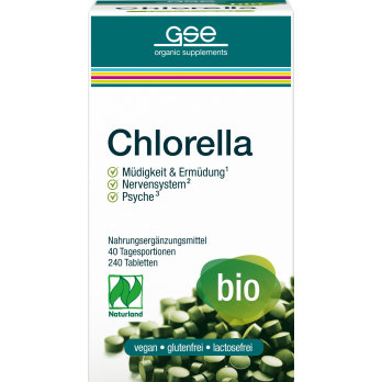 Chlorella Algen 240Tabl. GSE