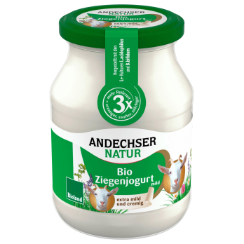 Ziegenjogurt mild 500g AND