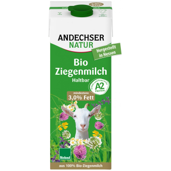 Ziegenmilch haltbar 3,0% 1l AND