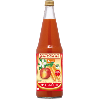 Apfel Möhrensaft 0,7l DEM BEU