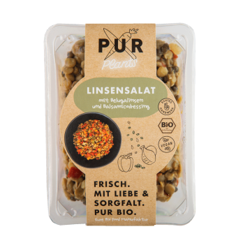 Linsensalat Belugalinse 200g PUF