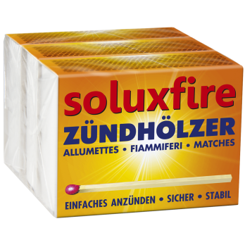 Zündhölzer 3x100Stk SOL