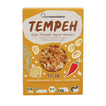 Tempeh mit Gyros Gewürz 200g TMA
