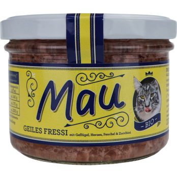 Katzenfutter mit Geflügel MAU