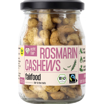 Wilde Rosmarie Nüsse im Glas 133g FFF