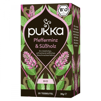 PUKKA Pfefferminz Süßholz 20Tbt