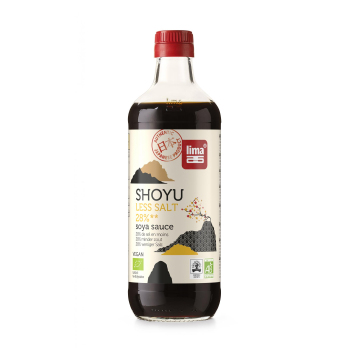 Sojasauce Shoyu 28% weniger Salz 500ml LIM