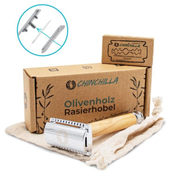 Men Olivenholz Rasierhobel CHN