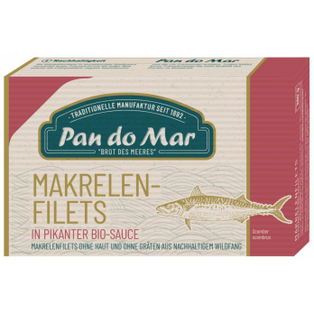 Makrelenfilet in Sauce 120g PDM