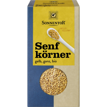 Senfkörner gelb ganz 120g STN