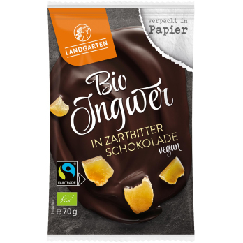 Ingwer in Zartbitter Schoko 70g LAG
