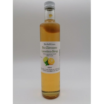 Zitronen Limetten Sirup 0,5l BWG