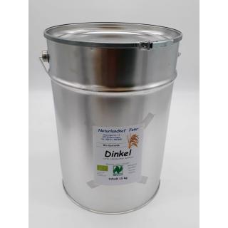 Dinkel regional im Metalleimer 15kg FEH