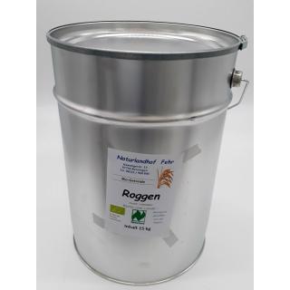 Roggen regional im Metalleimer 15kg FEH