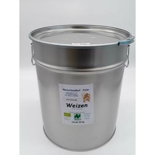 Weizen regional im Metalleimer 20kg FEH