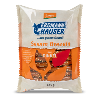 Dinkel Brezel Sesam 125g ERD