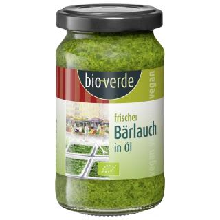 Frischer Bärlauch in Öl gekühlt 165g ISA