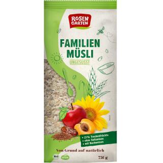 Familien Müsli ungesüßt 500g ROS
