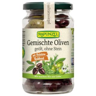 Oliven gem. geölt o.Stein 170g RAP
