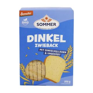 Zwieback Dinkel ungesüßt 200g SOM