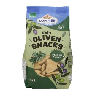 Dinkel Olivensnacks 150g SOM