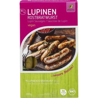 Lupinen Rostbratwürstchen 200g ALT