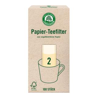 Teefilter Papier 100 Gr. 2 LEB