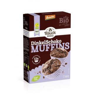 Dinkel Muffins Schoko 300g BAK