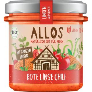 Aufstrich Rote Linse Chilli 140g ALO