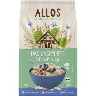 3 Korn Brei ungesüßt 500g ALO