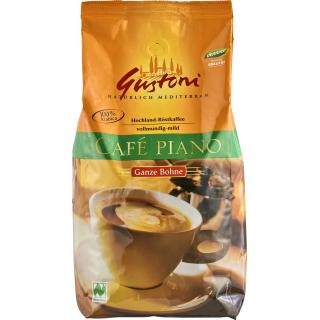 Café piano ganze Bohne 1kg GSU