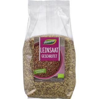 Leinsaat geschrotet 400g DEN