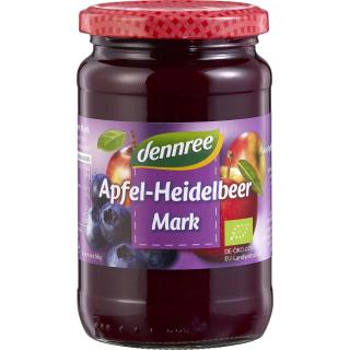 Apfel Heidelbeermark 360g DEN