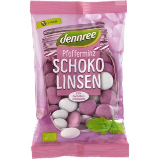 Schokolinsen Pfefferminz 100g DEN