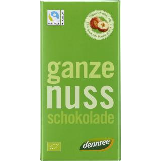 Schoko Ganznuss 100g DEN