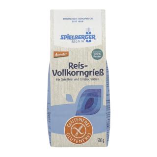 Reis Vollkorngrieß 500g SPI