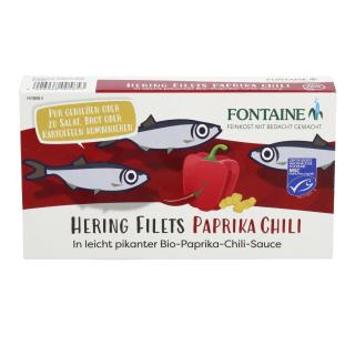 Heringsfilets Paprika Chilli 200g FON