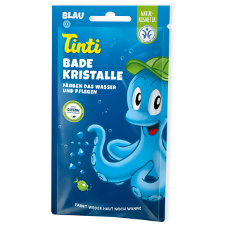 Badekristalle blau 60g TIN