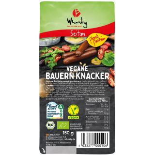 Seitanwürstchen Bauernknacker 150g WHE