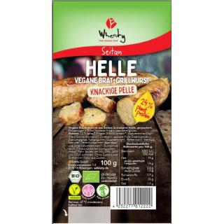 Helle Bratwurst vegan 100g WHE